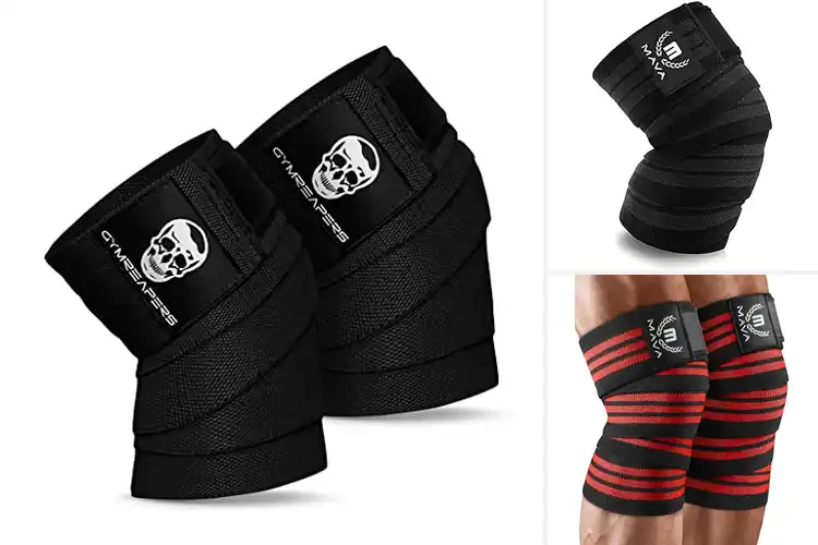 Detailed view of Best 72-Inch Knee Wraps