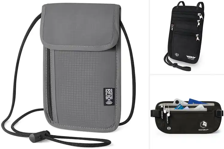 Detailed view of Best Anti-Theft Passport Holders