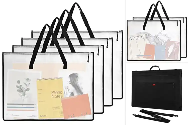 Detailed view of Best Art Portfolio Bags: Protect & Carry Your Artwork Easily
