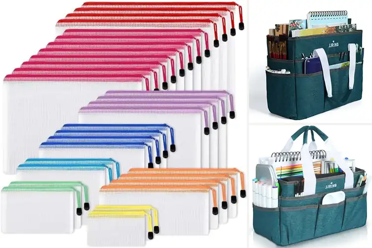 Detailed view of Best Art Supply Bags