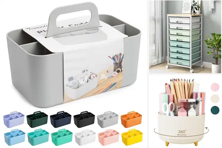 Detailed view of Best Art Supply Organizers