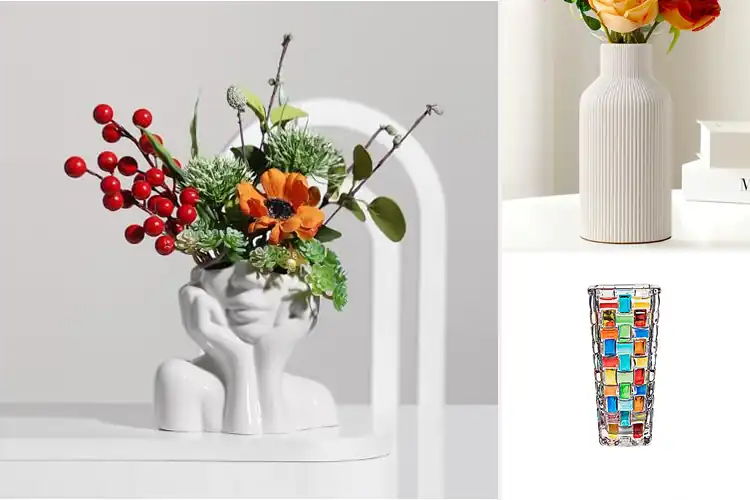 Detailed view of Best Art Vases: 10 Unique Styles to Elevate Your Home Decor