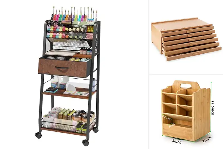 Detailed view of Best Artist Storage Organizers
