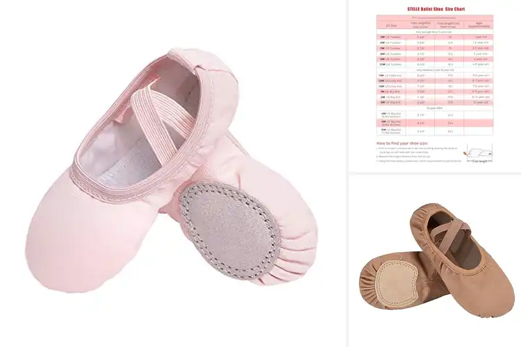 Detailed view of Best Ballet Shoes for Girls: Top 10 Comfy & Stylish Picks
