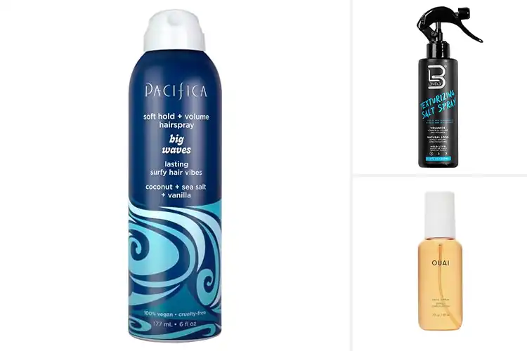 Detailed view of Best Beach Waves Hair Spray: Get Effortless Style