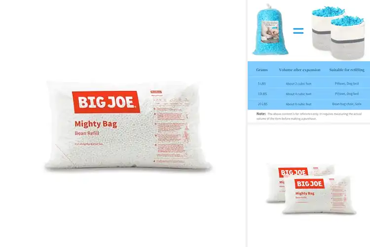 Detailed view of Best Bean Bag Fillers: Top 10 Cozy Comfort Picks Revealed
