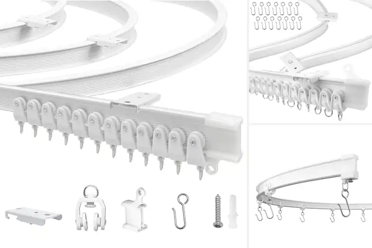 Detailed view of Best Bendable Curtain Tracks