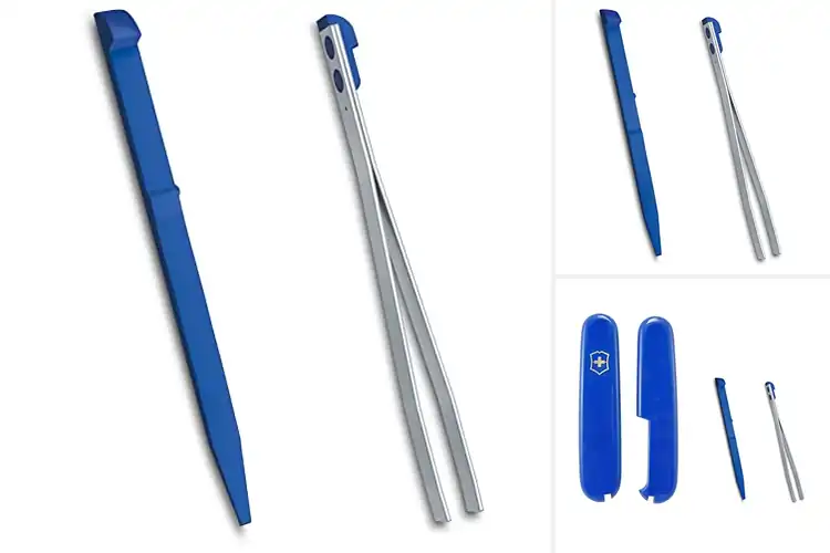 Detailed view of Best Blue Swiss Army Knife Accessories