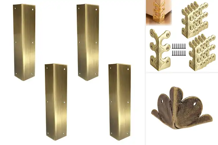 Detailed view of Best Brass Cabinet Protectors