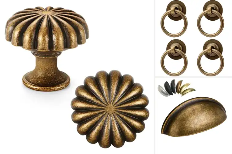 Detailed view of Best Brass Furniture Hardware