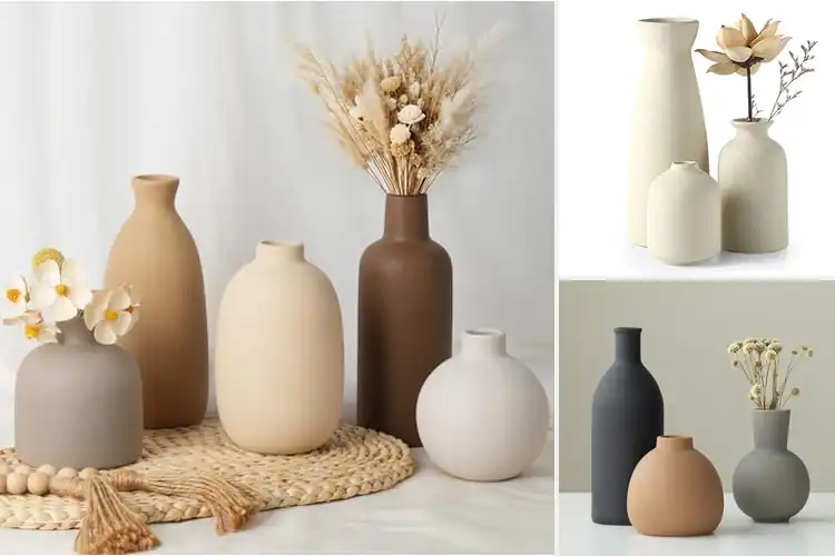 Detailed view of Best Ceramic Vase Sets