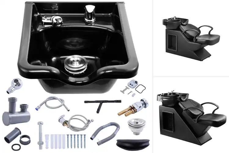 Detailed view of Best Commercial Salon Shampoo Equipment