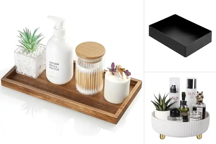 Detailed view of Best Countertop Organizer Tray