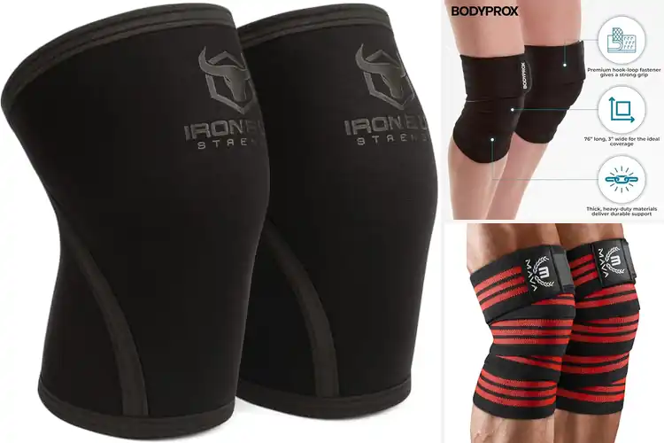 Detailed view of Best Cross Training Knee Supports