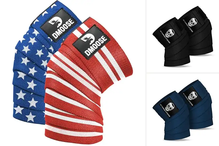 Detailed view of Best Cross Training Knee Wraps