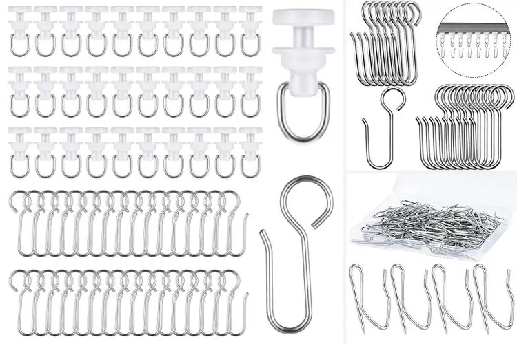 Detailed view of Best Curtain Track Hooks