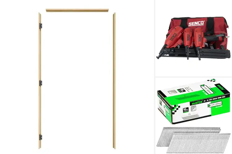 Detailed view of Best Door Jambs for Nail Gun Assembly
