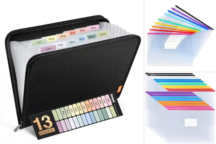 Detailed view of Best Easy-Access Zippered Folders