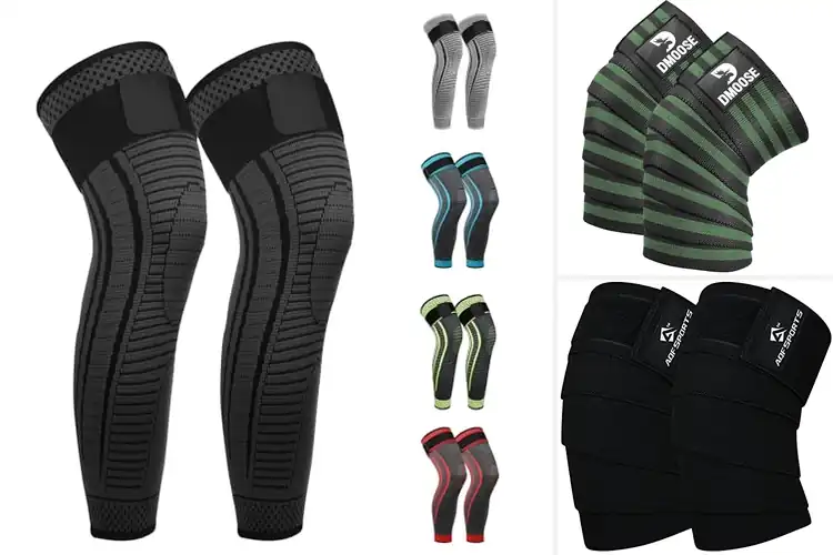 Detailed view of Best Extended Length Knee Wraps