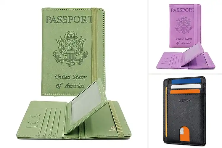 Detailed view of Best Faux Leather Travel Wallets