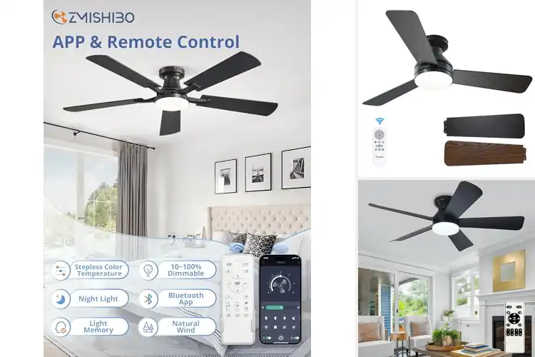 Detailed view of Best Flush Mount Ceiling Fans