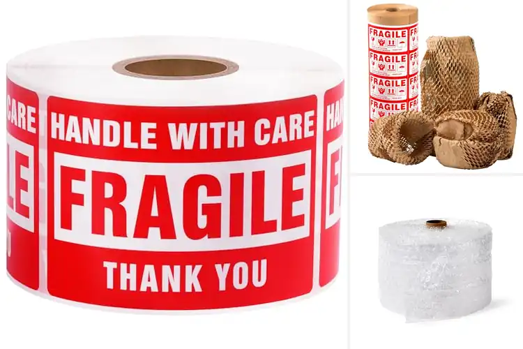 Detailed view of Best Fragile Protection Shipping Vases