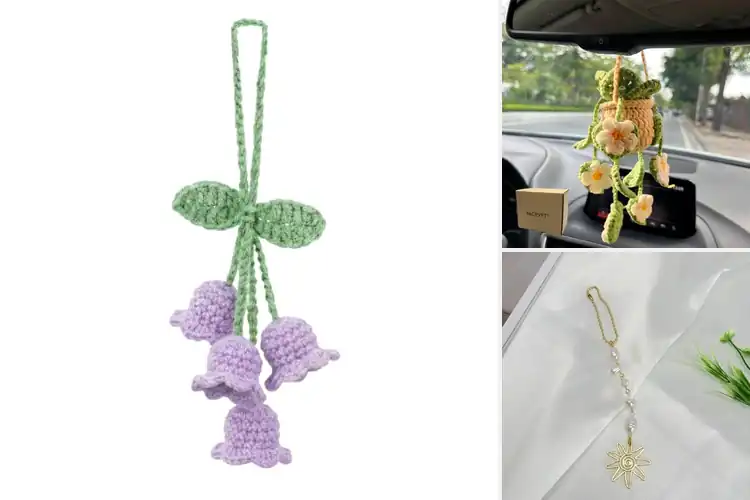 Detailed view of Best Handcrafted Car Mirror Ornament