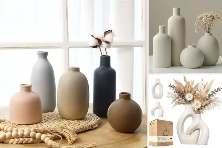 Detailed view of Best Handmade Matte Ceramic Vases