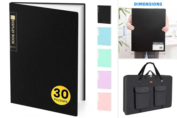 Detailed view of Best Heavy Duty Art Portfolio Folder
