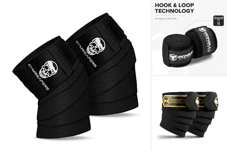 Detailed view of Best Heavy Duty Knee Wraps