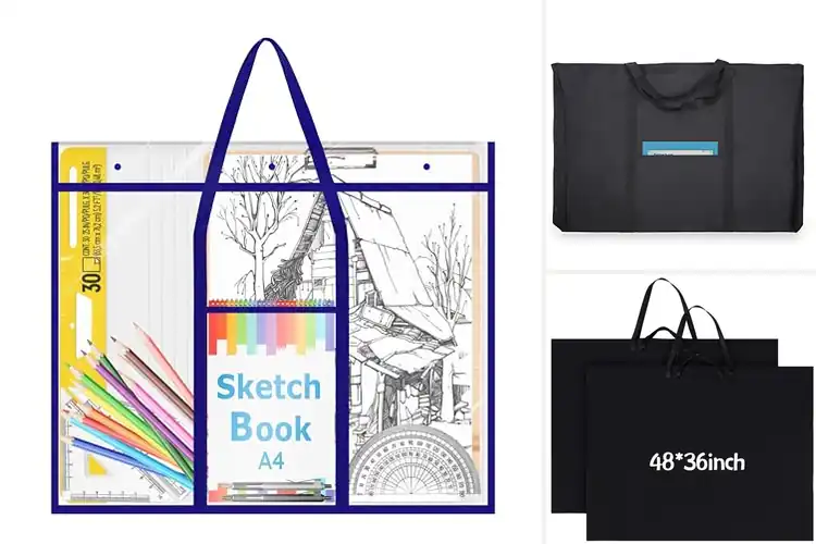 Detailed view of Best Large Capacity Art Portfolio Bags