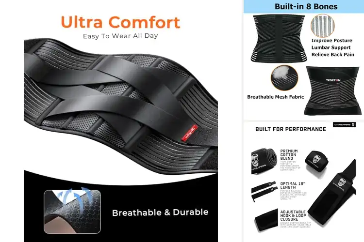 Detailed view of Best Lifting Supports: Boost Your Strength & Safety