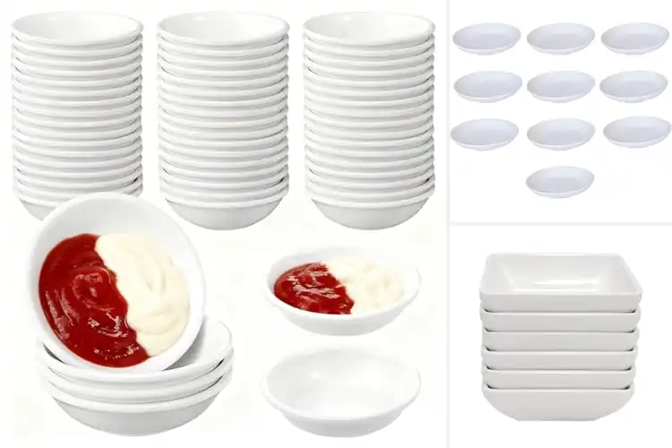 Detailed view of Best Melamine Sauce Dishes