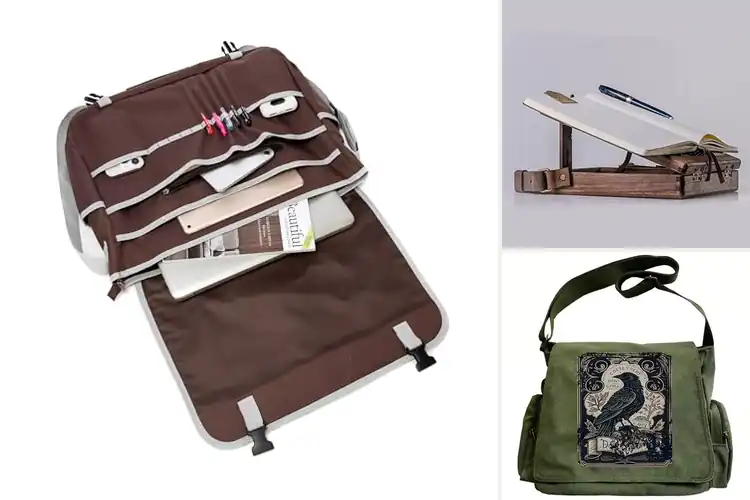 Detailed view of Best Messenger Art Bags