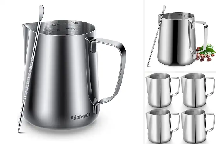 Detailed view of Best Milk Frothing Pitchers