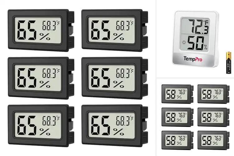 Detailed view of Best Mini Indoor Thermometer Hygrometers