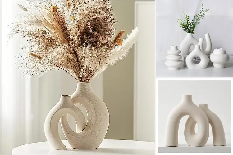 Detailed view of Best Modern Nordic Vase Set
