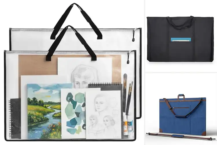 Detailed view of Best Multi Purpose Art Portfolio Gallery Bag