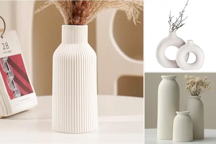 Detailed view of Best Pampas Grass Vases
