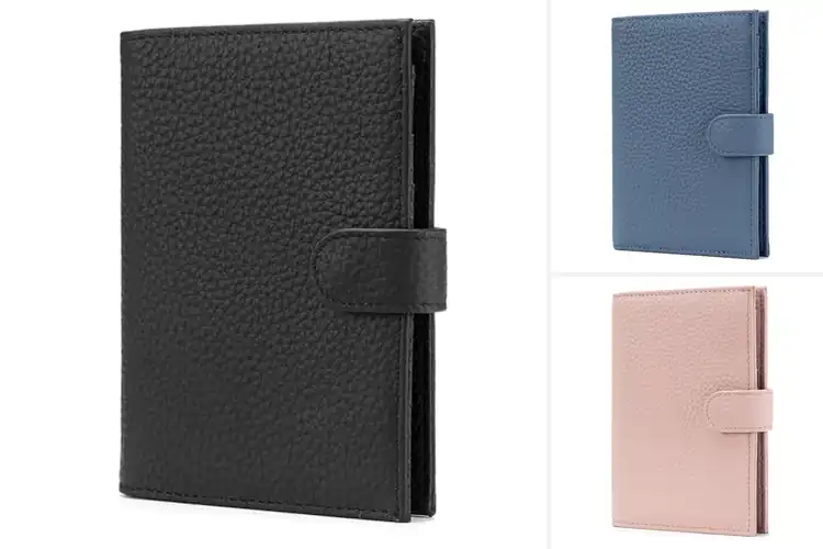 Detailed view of Best Passport Wallet With Card Slots Cash Pocket