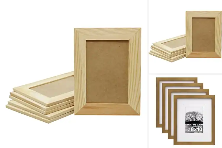 Detailed view of Best Pine Wood Frames