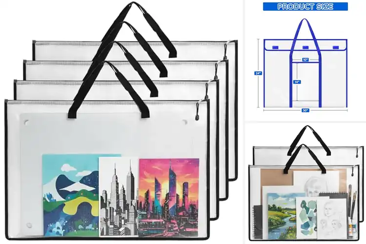 Detailed view of Best Poster Storage Folders