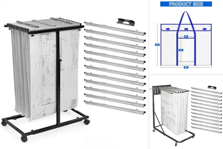 Detailed view of Best Poster Storage Solutions