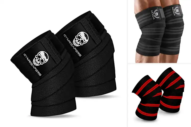 Detailed view of Best Powerlifting Knee Wraps