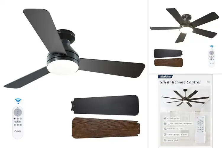 Detailed view of Best Reversible Ceiling Fans: Year-Round Comfort & Style
