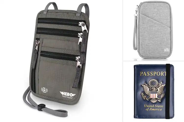 Detailed view of Best RFID Blocking Passport Holder