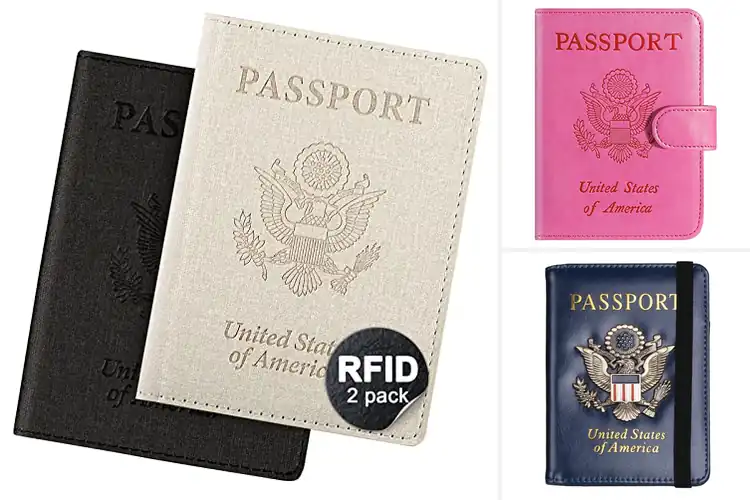 Detailed view of Best RFID Passport Covers