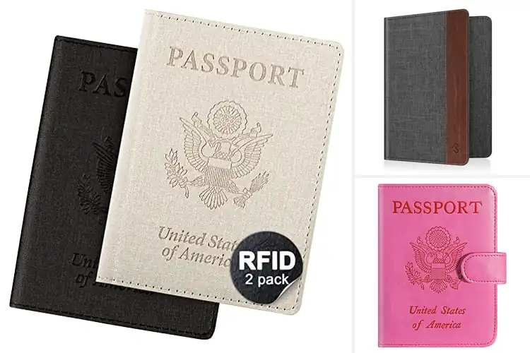 Detailed view of Best RFID Protected Passport Cover