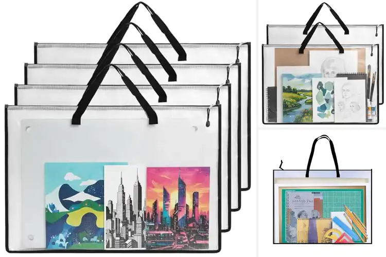 Detailed view of Best Semi Transparent Portfolio Bags