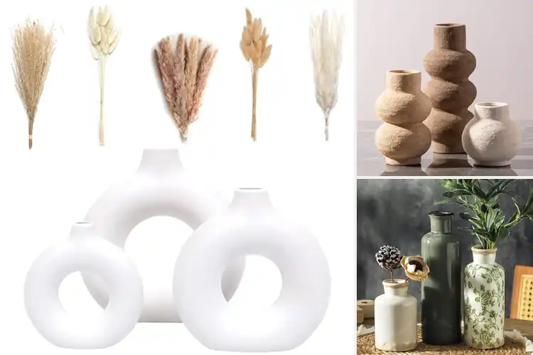 Detailed view of Best Shelf Decor Vases